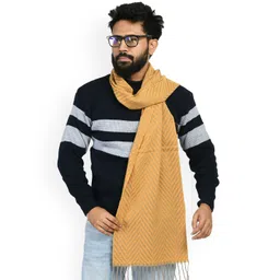 Manra Men Striped Acrylic Mufflers-picture-31