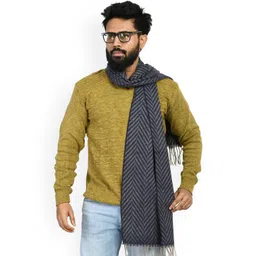 Manra Men Striped Acrylic Mufflers-picture-25