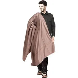 manra Men's Woollen Warm Kashmiri Acrylic Shawls Meditation Soft Comfortable Solid Color Best Gifts-picture-13