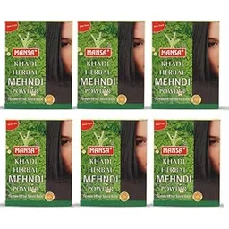 MANSA Herbal Mehndi Powder 300g PACK Of 6 (Black)-picture-55
