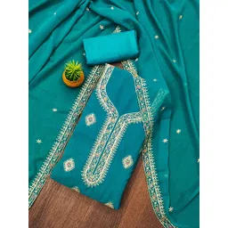 MANVAA Embellished Unstitched Dress Material-picture-21