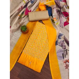 MANVAA Embellished Unstitched Dress Material-picture-16