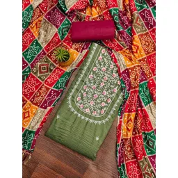 MANVAA Embellished Unstitched Dress Material-picture-33
