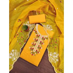 MANVAA Embellished Unstitched Dress Material-picture-31