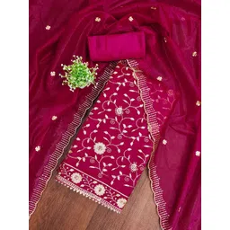 MANVAA Embroidered Unstitched Dress Material-picture-39