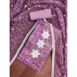 MANVAA Embroidered Unstitched Dress Material-picture-19