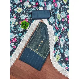 MANVAA Embroidered Unstitched Dress Material-picture-14