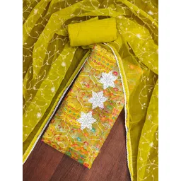 MANVAA Embroidered Unstitched Dress Material-picture-16
