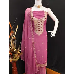 MANVAA Embroidered Unstitched Dress Material-picture-35