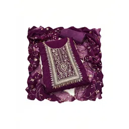 MANVAA Embroidered Unstitched Dress Material-picture-36