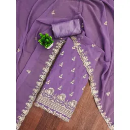 MANVAA Embroidered Unstitched Dress Material-picture-38