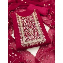 MANVAA Embroidered Unstitched Dress Material-picture-39