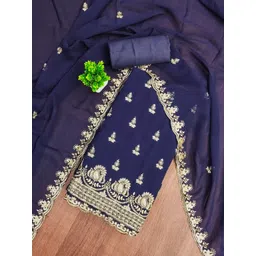 MANVAA Embroidered Unstitched Dress Material-picture-41
