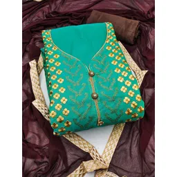 MANVAA Embroidered Unstitched Dress Material-picture-25