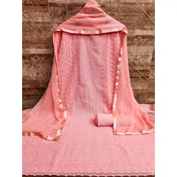 MANVAA Ethnic Motifs Embroidered Unstitched Dress Material-image-37