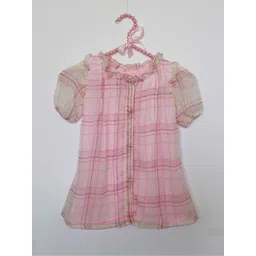 MANY FROCKS & Girls Checked Shirt Dress-picture-17