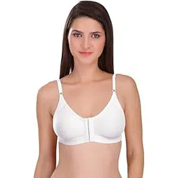 manya beauty BODYSIZE Cotton Front Open Bra for Women Daily Use | Non-Padded, Non-Wired | Sweat Absorbent Seamless Bra | Full Coverage Regular Wear | Twin Hook Adjuster (Cup. B-C)-picture-31