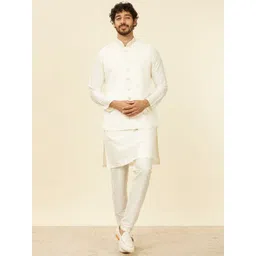 Manyavar Embroidered Nehru Jacket-picture-35