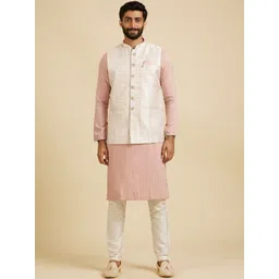 Manyavar Embroidered Nehru Jacket-picture-30