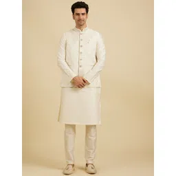 Manyavar Embroidered Nehru Jackets-picture-20