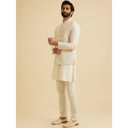 Manyavar Embroidered Nehru Jackets-picture-14