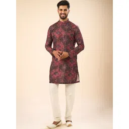 Manyavar Men Printed Kurta-picture-28