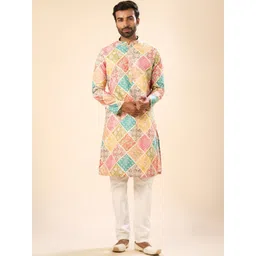Manyavar Men Printed Kurta-picture-34