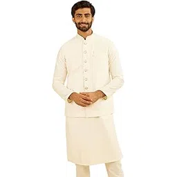 Men's Art Silk Thread Embroidered|Sequinned Nehru Jacket (1pc)-image-23
