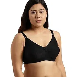 map deal Women Plus Size Heavy Bust Full Coverage Non-Padded Bra, Non Wired Pure Cotton Everyday Bra-picture-27