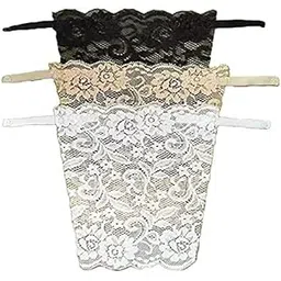 map deal Women’s Clip-on Camisole Camisecret-Set of 3 (Free Size) Black White Skin-picture-41