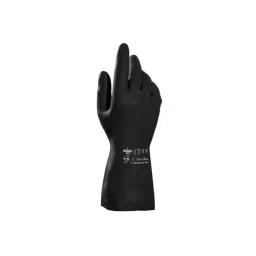 Mapa Alto 415 Black Natural Latex Polychloroprene Abrasion Resistant Chemical Resistant Puncture Resistant Gloves, 34415040-picture-18