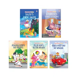 maple press Story Books for Kids Baby Animal Set of 5 Books Illustrated - English-picture-29