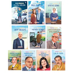 maple press Story Books for Kids Greatest Entrepreneurs Set of 10 Books (Illustrated) - English-picture-32