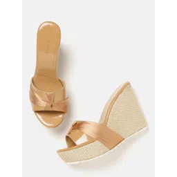 Marc Loire Women Brown Solid Wedges-picture-10