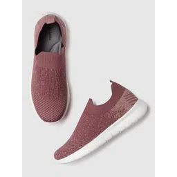 Marc Loire Women Lightweight Mesh Comfort Insole Contrast Slip-On Sneakers-picture-27