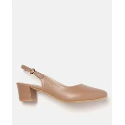 marc loire Women Pointy-Toe Heeled Shoes with Buckle Closure-picture-50