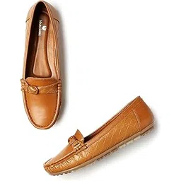 marc loire Women Soft Comfortable Flat Loafers for Casual & Office Wear-picture-28