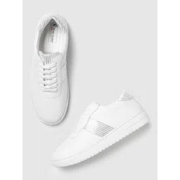Marc Loire Women Textured PU Sneakers-picture-11