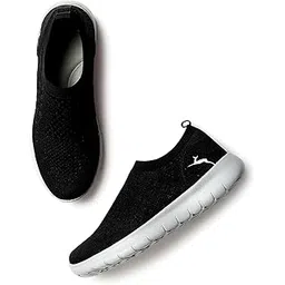 marc loire Women's Athleisure Comfortable Knitted Active Wear Slip-On Casual Shoes-picture-31