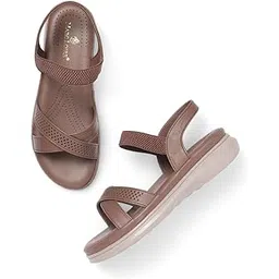 marc loire Women's Comfortable Slip on Casual Open Toe Flats Sandals-picture-16