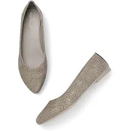 marc loire Women's Slip-On Flat Ballerina Shoes for Casual Wear, Party and Formal Occasions-picture-41
