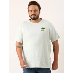 MARCA Bold Men Plus Size Graphic Printed Round Neck Cotton T-shirt-picture-21