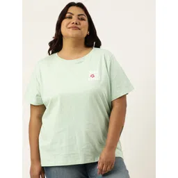 MARCA Bold Plus Size Typography Printed Round Neck Bio Finish Cotton Regular T-shirt-picture-18