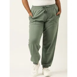 MARCA Bold Women Plus Size Mid-Rise Cotton Regular Joggers-picture-37