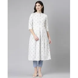 marcia Floral Print Flared Kurta-picture-16