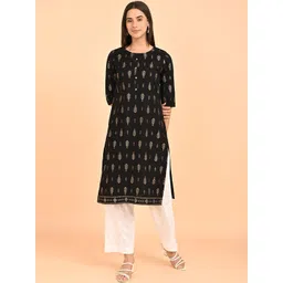 Marcia Women Ethnic Motifs Printed Indie Prints Kurta-picture-30