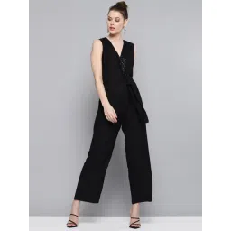Marie Claire Black Sleeveless Jumpsuit-picture-32