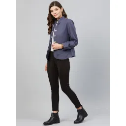 Marie Claire Blue Blazer image 4