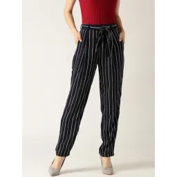 Marie Claire Blue Striped Trousers-picture-30