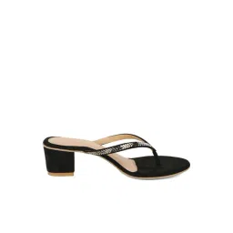 Marie Claire by Bata Women's Black Thong Sandals-picture-22